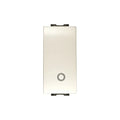 Pulsante Unipolare FEB Elettrica Bianco
