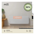 Termoconvettore a Parete Mill Invisible Gen 4 2000W Design Slim