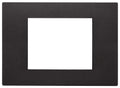Placca 3 Moduli Vimar Linea Nero