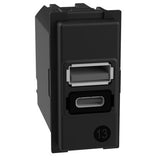 Caricatore USB Bticino Living Now 1 Modulo 15W