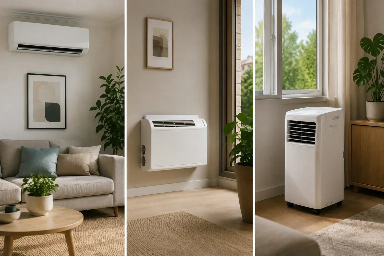 Come scegliere il climatizzatore giusto: split, portatile o monoblocco