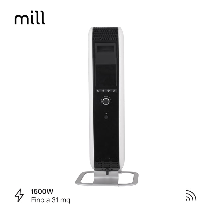 Radiatore a Olio Mill Gentle Air 1500 W Wi-Fi Bianco – OIL1500WIFI3