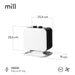 Termoventilatore Mill Compact 1800 W con Piedistallo in Alluminio – CUS1800MECWA