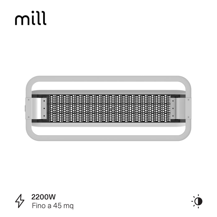 Termoconvettore Elettrico Portatile Mill Instant Max 2200 W LED – CO2200LEDMAX