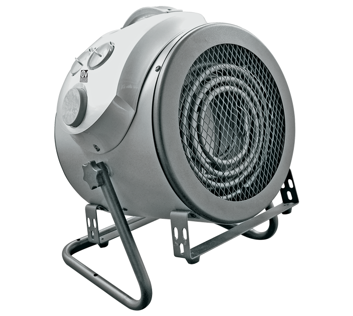 Termoventilatore Vortice Caldopro Plus 5000 T Grigio 5kW con Timer