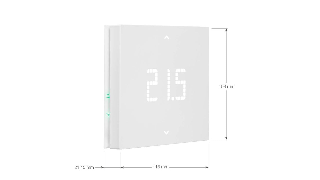 Vimar 02912 termostato connesso smart Wi-Fi parete bianco
