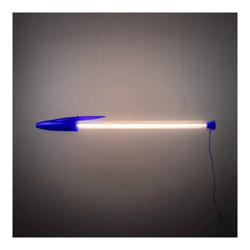 SELETTI BIC LAMPADA A SOSPENSIONE DESIGN ICONICO POP BLU - 07836