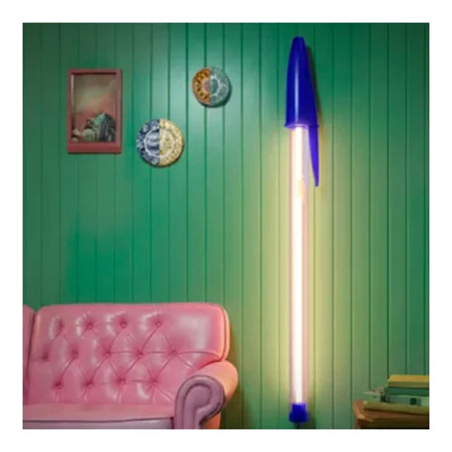 SELETTI BIC LAMPADA A SOSPENSIONE DESIGN ICONICO POP BLU - 07836