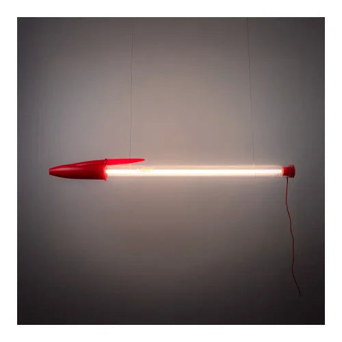 SELETTI BIC LAMPADA A SOSPENSIONE DESIGN ICONICO POP ROSSO - 07837