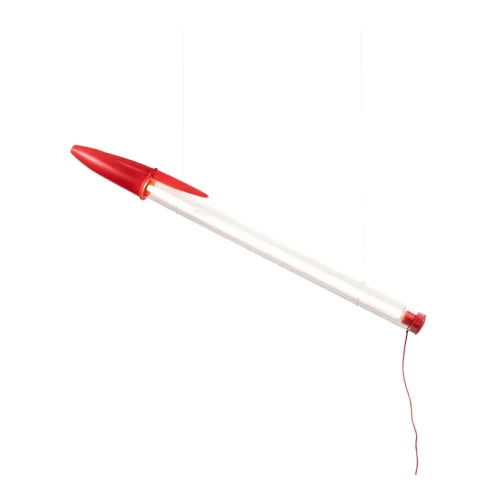 SELETTI BIC LAMPADA A SOSPENSIONE DESIGN ICONICO POP ROSSO - 07837