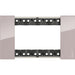 Placca Bticino Living Now 4 Moduli – Aura