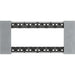 Placca Bticino Living Now 6 Moduli – Moon