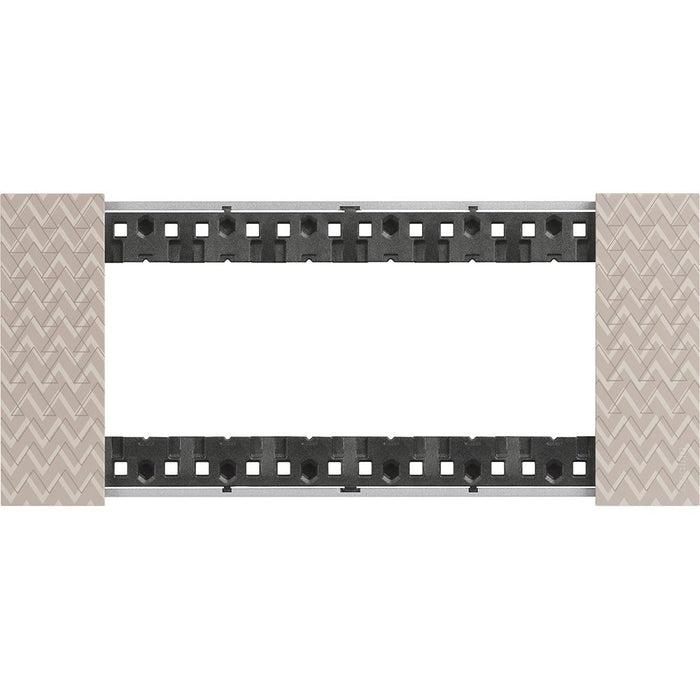 Placca Bticino Living Now 6 Moduli – Optic