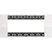 Placca Bticino Living Now 6 Moduli – Pixel