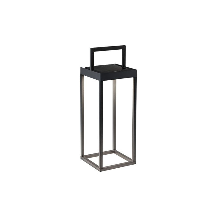Lampada da Tavolo Sol Ricaricabile Solare Pan – Antracite