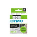 Nastri D1 per Etichettatrici Dymo – Elcart – Nero/Bianco