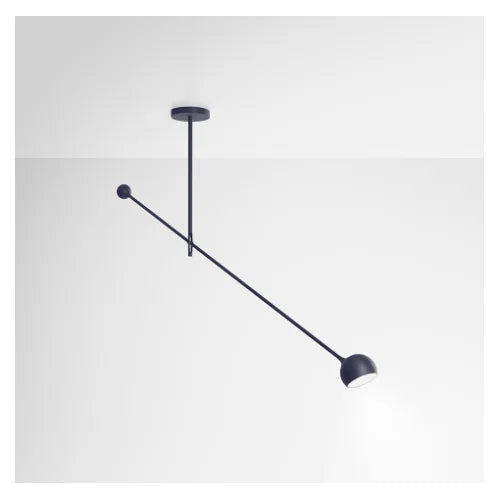 Artemide Ixa XL soffitto Dim to Warm antracite 1116010A