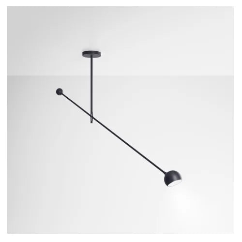 Artemide Ixa XL soffitto Dim to Warm antracite 1116010A