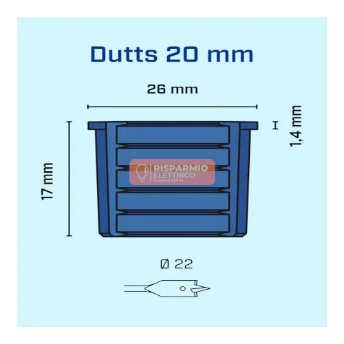 TERMINALI PER TUBI FLESSIBILI – ELEKTRO SKUTT (16MM / 20MM)
