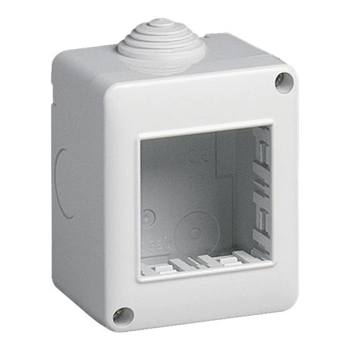 Vimar Plana Scatola Da Parete Esterna 2 Posti Moduli Bianco - 14802