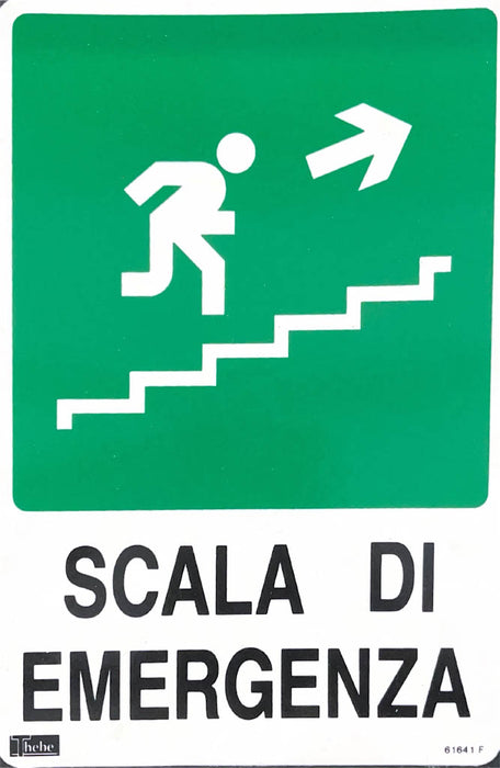 CARTELLO “SCALA DI EMERGENZA”