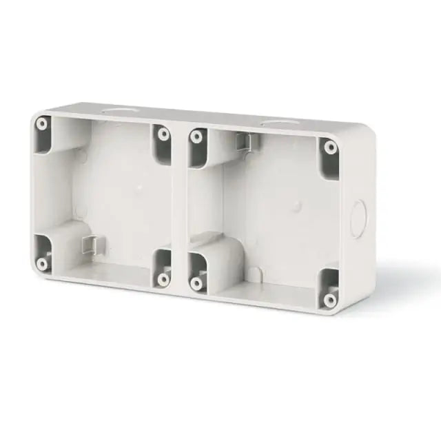 Scame Scatola Da Parete 95x190 mm 2 Moduli Serie PROTECTA - 137.102
