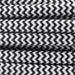Cavo Elettrico in Tessuto Tondo Amarcords 3x0.75 Bianco Nero