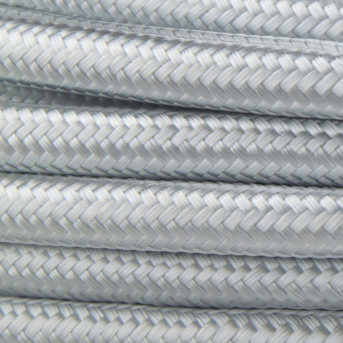 Cavo Elettrico in Tessuto Tondo Amarcords 3x0.75 Argento