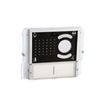Modulo Audio/Video 2 Pulsanti Comelit Serie iKall Nero