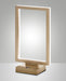 Lampada da Tavolo Fabas Luce Bard LED Oro Opaco