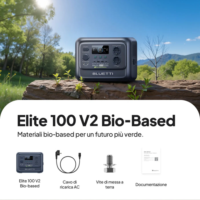 Bluetti Elite 100 V2 power station portatile 1800W 1024Wh - ELITE100V2