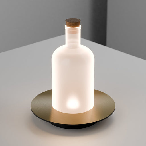 Lampada da Esterno LED Amarcords Qamar Ottone
