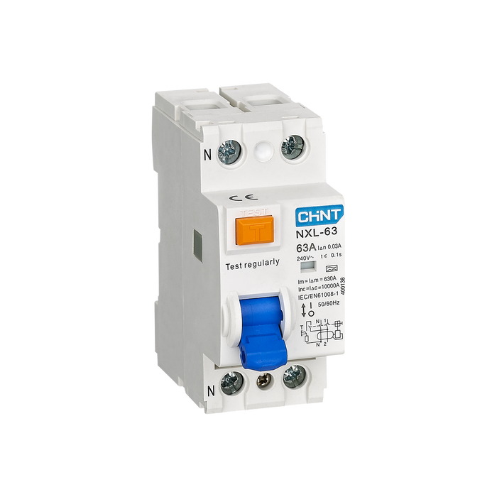 Chint Interruttore Differenziale Puro 2P 40A 30mA AC 6kA - 399940