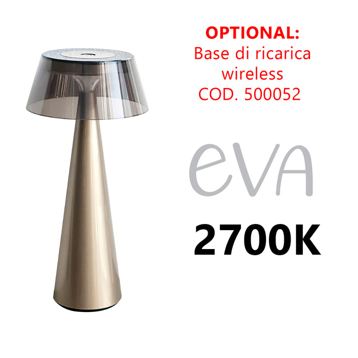 Lampada da Tavolo LED Alcapower Eva Champagne