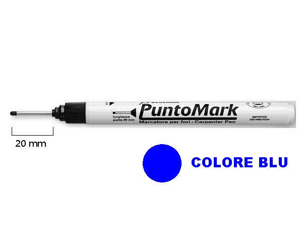 Pennarello Marcatore per Fori Blueman Nero/Rosso/Blu