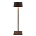 Lampada da Tavolo LED Ricaricabile FAI Touch Corten
