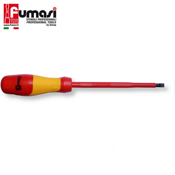 Fumasi Giravite Tgl Cacciavite Taglio Professionale Per Elettricista 1.2 x 6.5 x 150 1000V - 045024