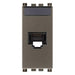 Presa di Rete RJ45 Netsafe Cat6 UTP Vimar Arké – 19339.13 – Metallo