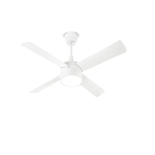 Ventilatore da Soffitto Perenz Orione Bianco Motore DC con Luce