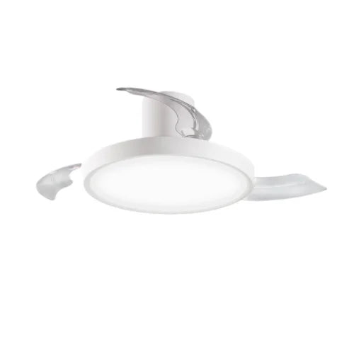 Ventilatore da Soffitto Perenz Zora Bianco con Pale a Scomparsa