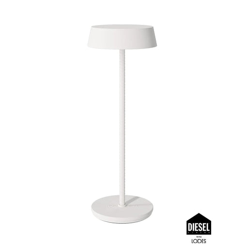 Lampada da Tavolo LED Ricaricabile Lodes by Diesel Rod – Ivory