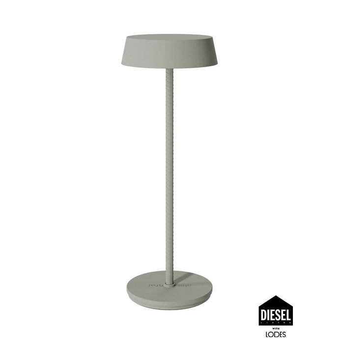 Lampada da Tavolo LED Ricaricabile Lodes by Diesel Rod – Moss Gray