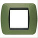Placca 2 Posti Bticino Living – L4802 – Verde Metallizzato