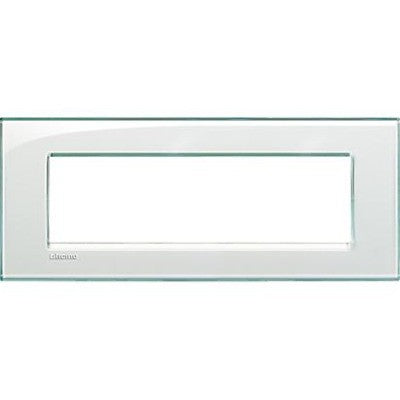 Placca 7 Posti Bticino Light – N4807 – Kristall