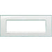 Placca 7 Posti Bticino Light – N4807 – Kristall