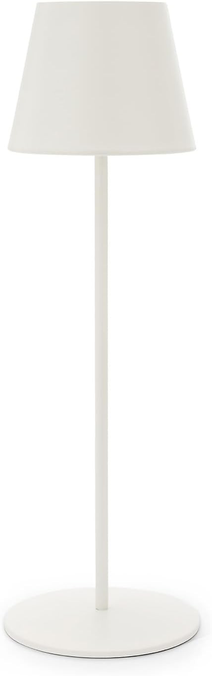 Lampada da Tavolo LED Ricaricabile Velamp Josephine – TL1908 – Bianco