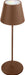 Lampada da Tavolo LED Ricaricabile Velamp Josephine – TL1908 – Corten