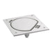 Portameccanismo Chiusura Manuale Urmet K45 1 Schuko + 1 RJ45 Cat6 Acciaio Inox – 12066/6U-23.AC