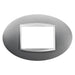 Placca Gewiss Chorus 3 Moduli Oro/Titanio – GW16303 – Titanio