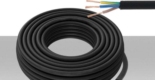 Cavo Plastigomma Fanton 3x1 Matassa 25m Nero – 93281